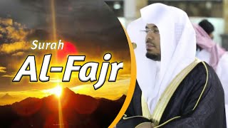 surah Al-fajr menyentuh hati||imam masjidil haram Sheikh Yasser Al-dosari