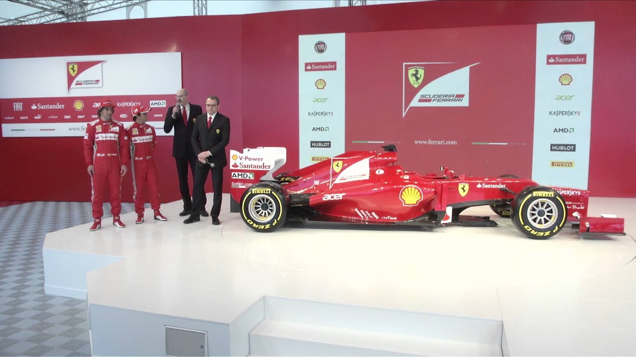 Ferrari F2012 presentation