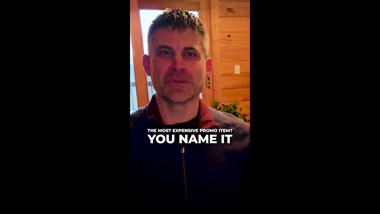 What's the most expensive promotional item?