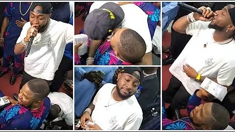 DAVIDO BOWS to YINKA AYEFELE GIVES HIM 1MILLION NAIRA AS PASUMA HAILS HIM