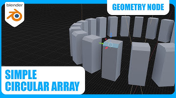 Simple Circular Array Geometry Node Free