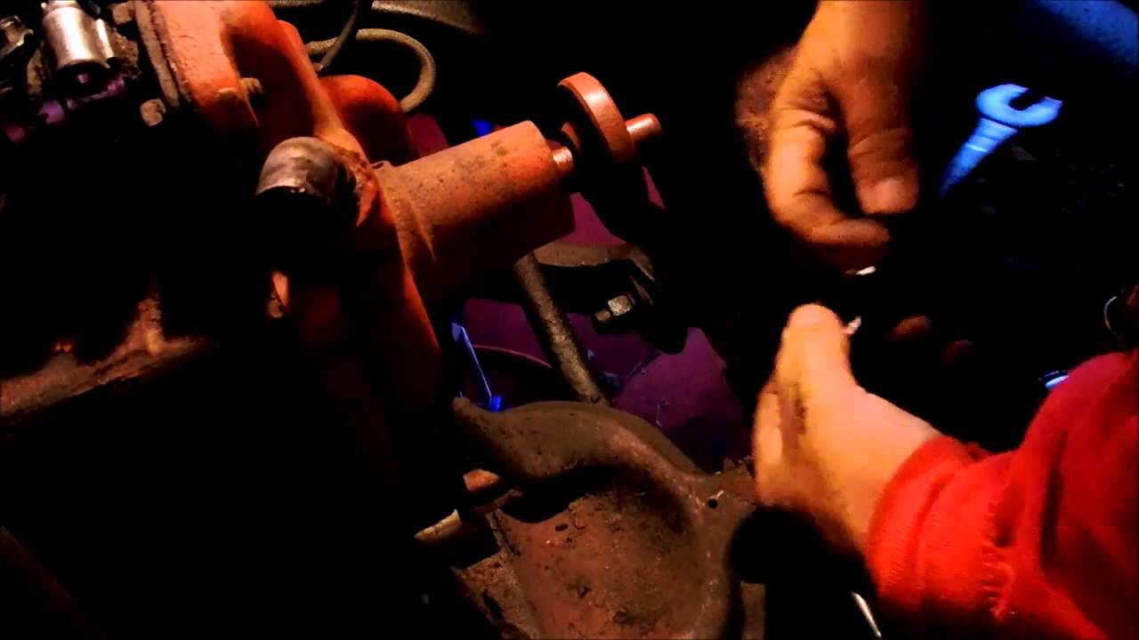 Timing Chain Cover Removal '55 Ford 4 YouTube