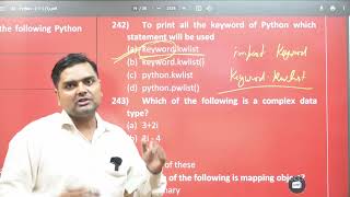 Python - 02 Test (236 - 245)  CS Cracker Vol 1 Video Solutions