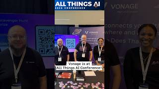 Vonage is at the All Things AI Conference in Durham, NC!
