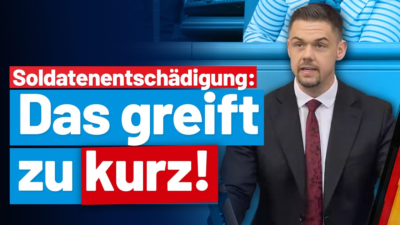 Unsere Soldaten verdienen gute Bezahlung und Absicherung! Hannes Gnauck - AfD-Fraktion im Bundestag