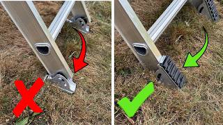 STOP Your Ladder From Sliding (1 Simple Trick Most People Miss)