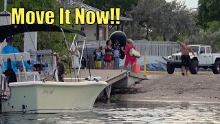 Move Now Thats My Ramp!! | Miami Boat Ramps