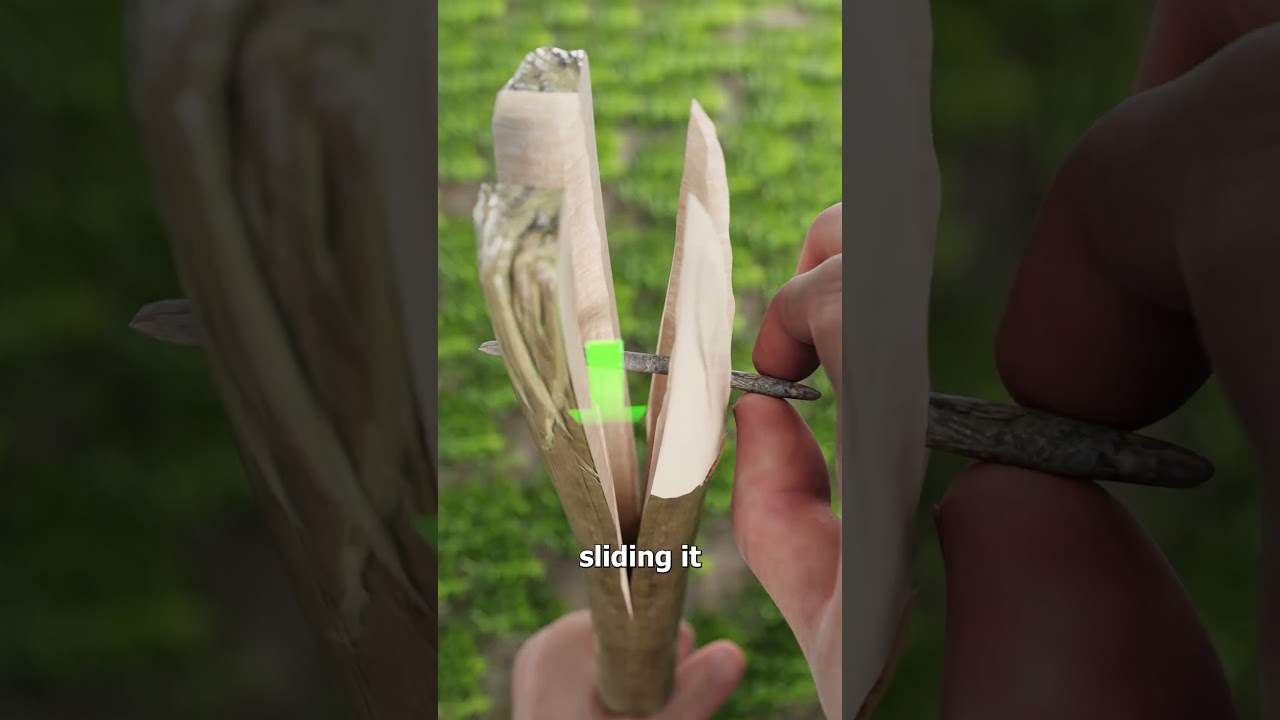How To Make A Fishing Spear 🤔