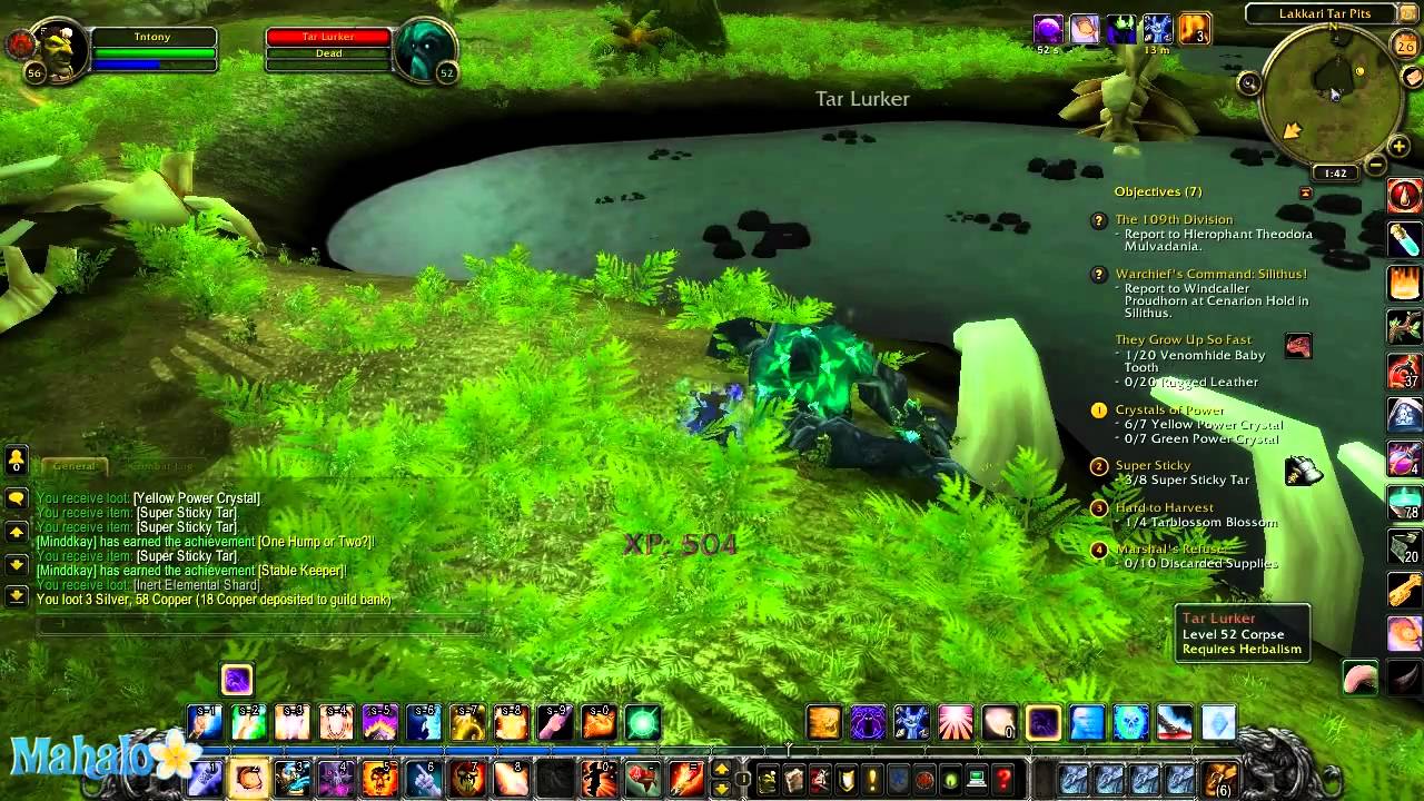 WoW Cataclysm Un'goro Crater Walkthrough - Part 13 - YouTube