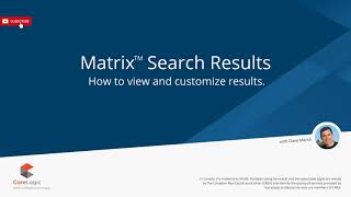 Matrix™ 3PS Search Results