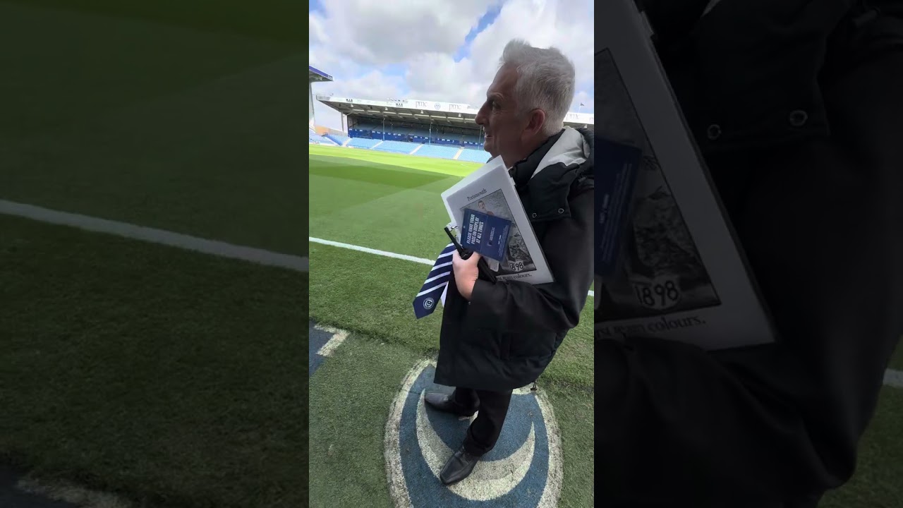 Stadium tour Fratton Park 