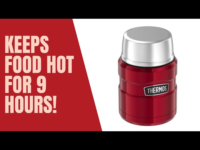 Thermos Stainless King Food Flask Review | Keeps Food Hot for 9
