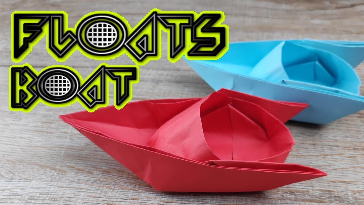 origami toy model how to making paper boat that floats