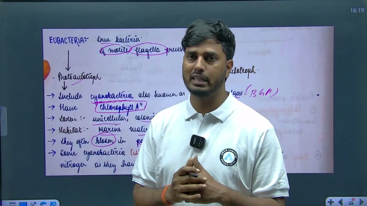 Day:-16 Biological Classification #neet2026 #archlearning #biology #rohirsir