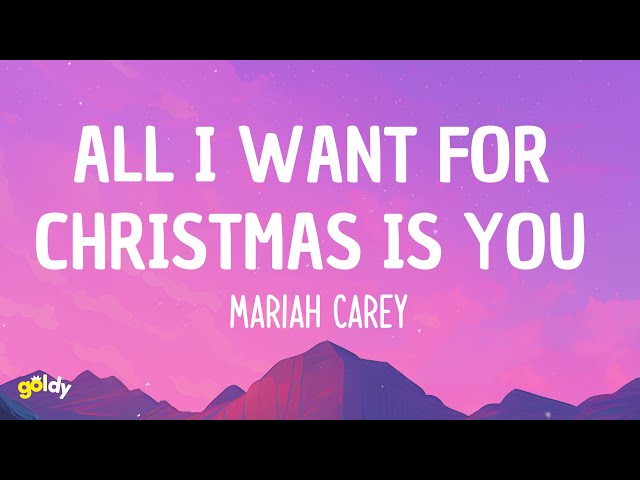 Mariah Carey - All I Want For Christmas Is You (Lyrics) class=