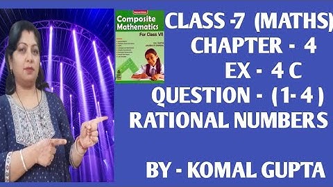 Ex-4C Q.(1-4) class 7th SChand new learning composite mathematics self practice