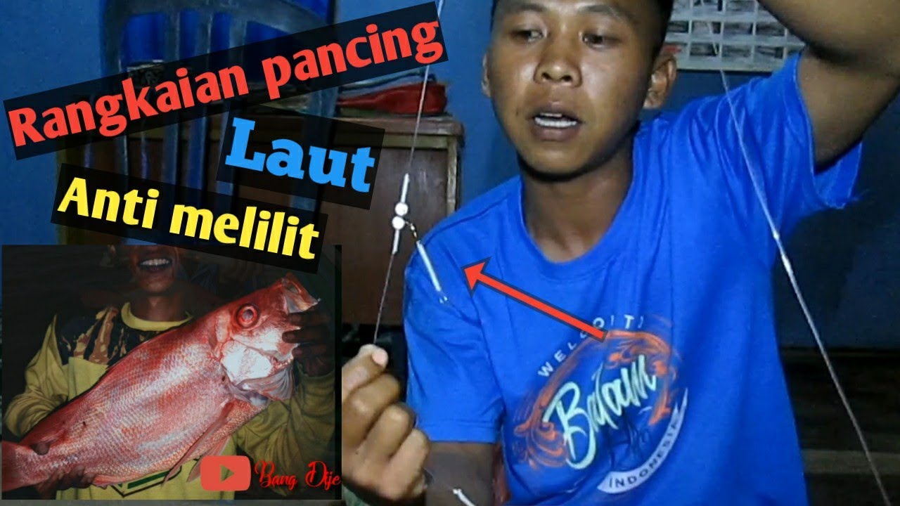 cara membuat rangkaian pancing laut  {LINGARA}|anti melilit & anti boncos warisan nenek moyang