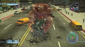 Transformers the game: Autobot drone vs Brawl