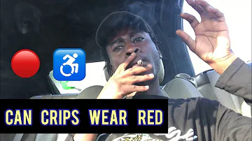 What does it mean when a CRIP wears red?