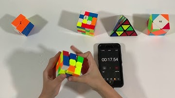 2x2, 3x3, 4x4, Pyraminx, and Skewb Relay