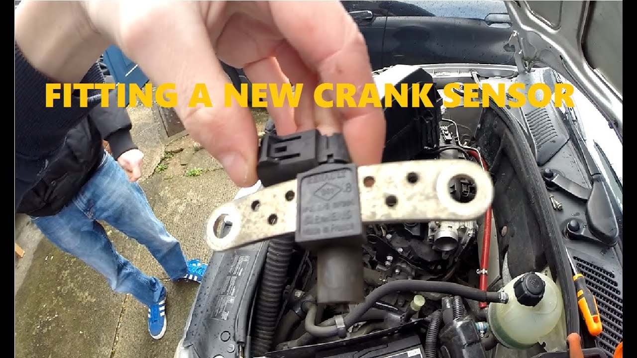 THE CLIO GETS A NEW CRANK SENSOR YouTube