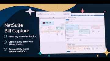 Easier steps for NetSuite Bill Capture!