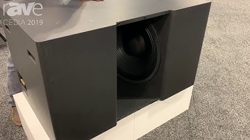CEDIA 2019: Procella Audio Shows Off the Massive V21 145-Decibel Bass Engine Subwoofer