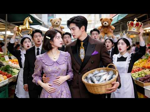 Cô bán cá khờ bị khinh, đến khi CEO xuất hiện nâng niu bụng bầu và giao hàng giúp, ai nấy sửng sốt.