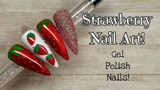 Strawberry Nail Art | Madam Glam | Nail Sugar