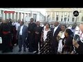 Mashemasi Waimba Wimbo Wa Tunda La Kanisa Kwa Kiswahili Vatican Pd Joseph Mosha Awaongoza Kwa Furaha 