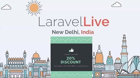 Discount Coupon for Laravellive Laravel India Conference