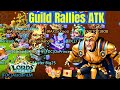 Sleeping Targets Getting Burned by Guild Rally Attacks in Lords Mobile | Massive Rally Traps &amp; Zero