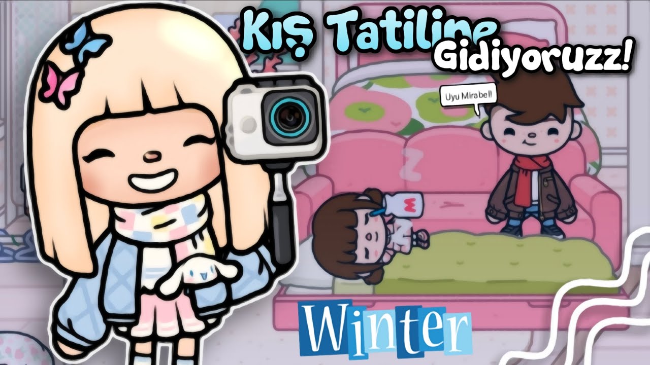 KIŞ TATİLİNE GİDİYORUZ!!🤍☃️//Toca Life: Melody #Melonlar 🤭🌍