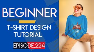 Beginner T-Shirt Design Tutorial (Placeit Design Template) Reaction To Charley Pangus  Video