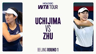 Moyuka Uchijima vs. Lin Zhu | 2025 Beijing Round 1 | WTA Match Highlights