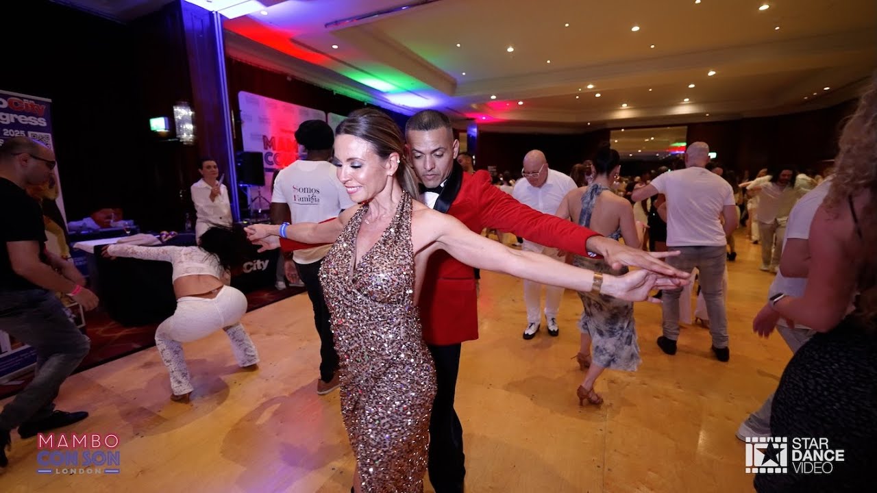 Adolfo Indacochea & Valerie - social dancing @ Mambo Con Son 2025
