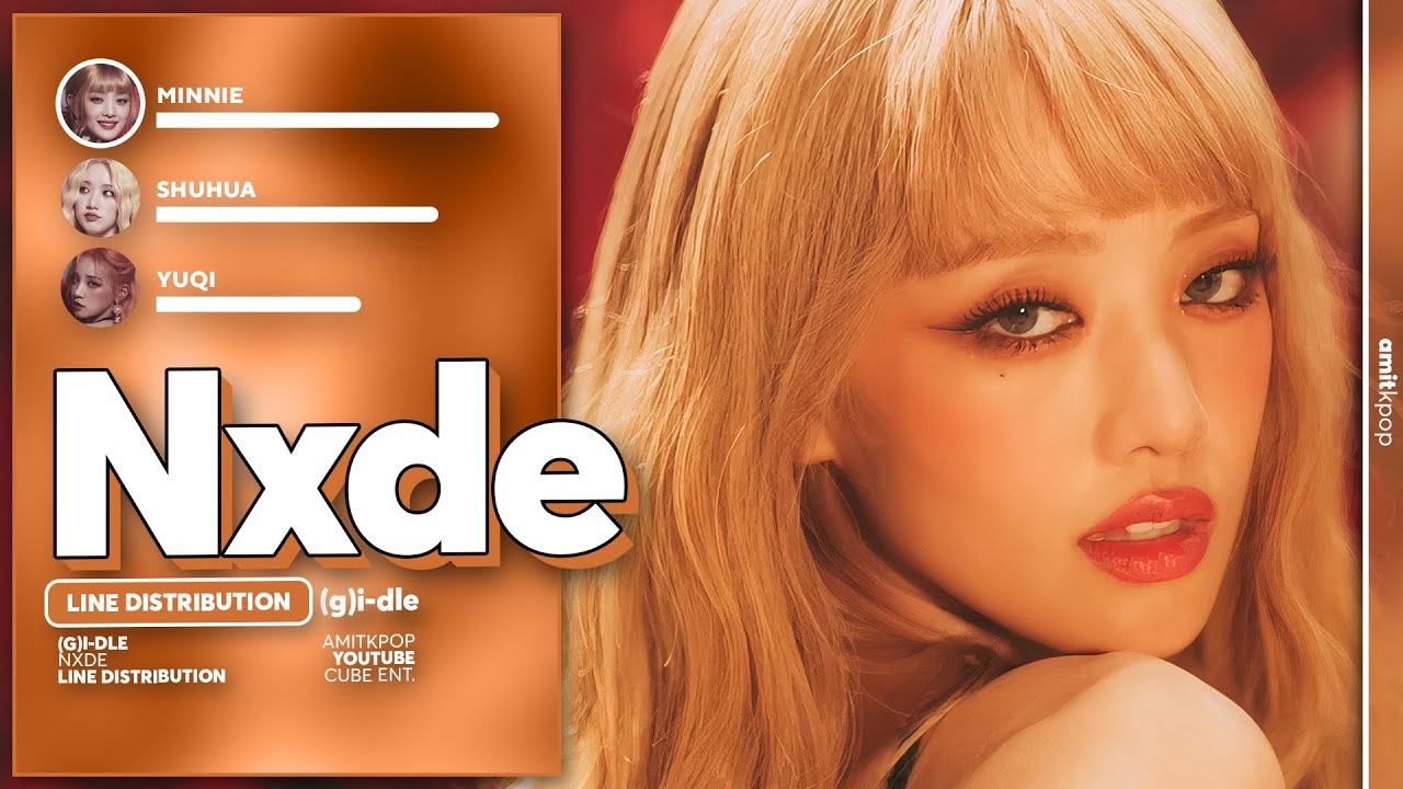 (G)I-DLE - Nxde | Line Distribution
