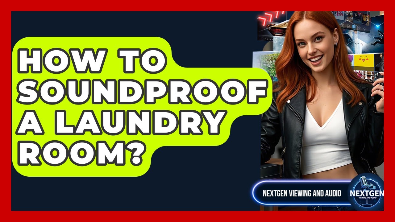 How To Soundproof A Laundry Room? - NextGen Viewing and Audio