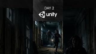 Day 2 of making horror game in unity #gamedev #horrorgame #horrorgamedev #indiedev #unity