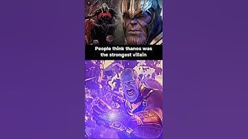 People think thanos was the strongest villain Meanwhile Knull💀 #shorts #thanos