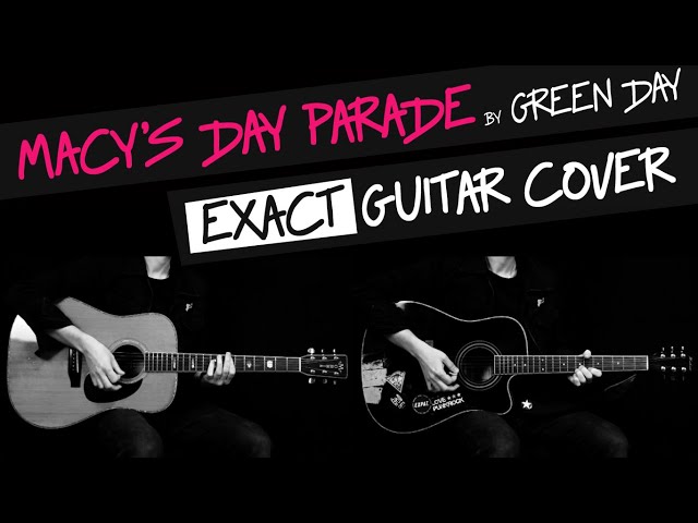 Macy's Day Parade guitar cover by GV | Green Day class=