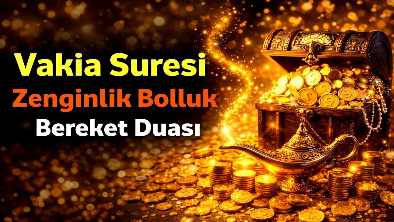 Vakıa Suresi | Rızık, Bereket ve Zenginlik Duası - Bolluk Ayetleri