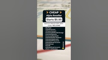 Unlimited cPanel And WHM Reseller Hosting At Cheap, Lowest Price With Free .COM Domain