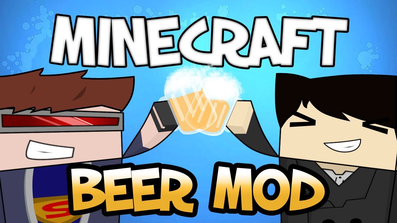 Minecraft Mod Showcase : Beer Mod - YouTube