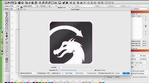 Lightburn - Tracing Images