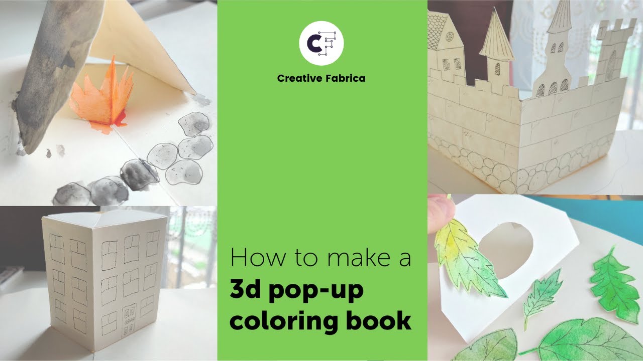 Pop-Up Coloring Book: A Look Through of the Book A Brief History of ...