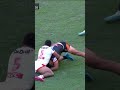 Topou’s great reflexes saves a Try! #shorts #nrl #fyp