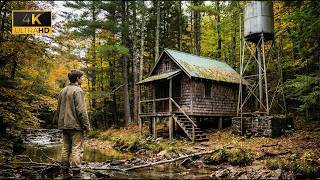 Его ВЫГНАЛИ из дома в 18 лет — он купил бревенчатую хижину за $5, и все были ШОКИ