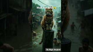 Flood Hero Cat Saves Village Ai Animation Story The Magic Storybook
