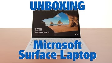 Unboxing: Microsoft Surface Laptop - D9P-00001